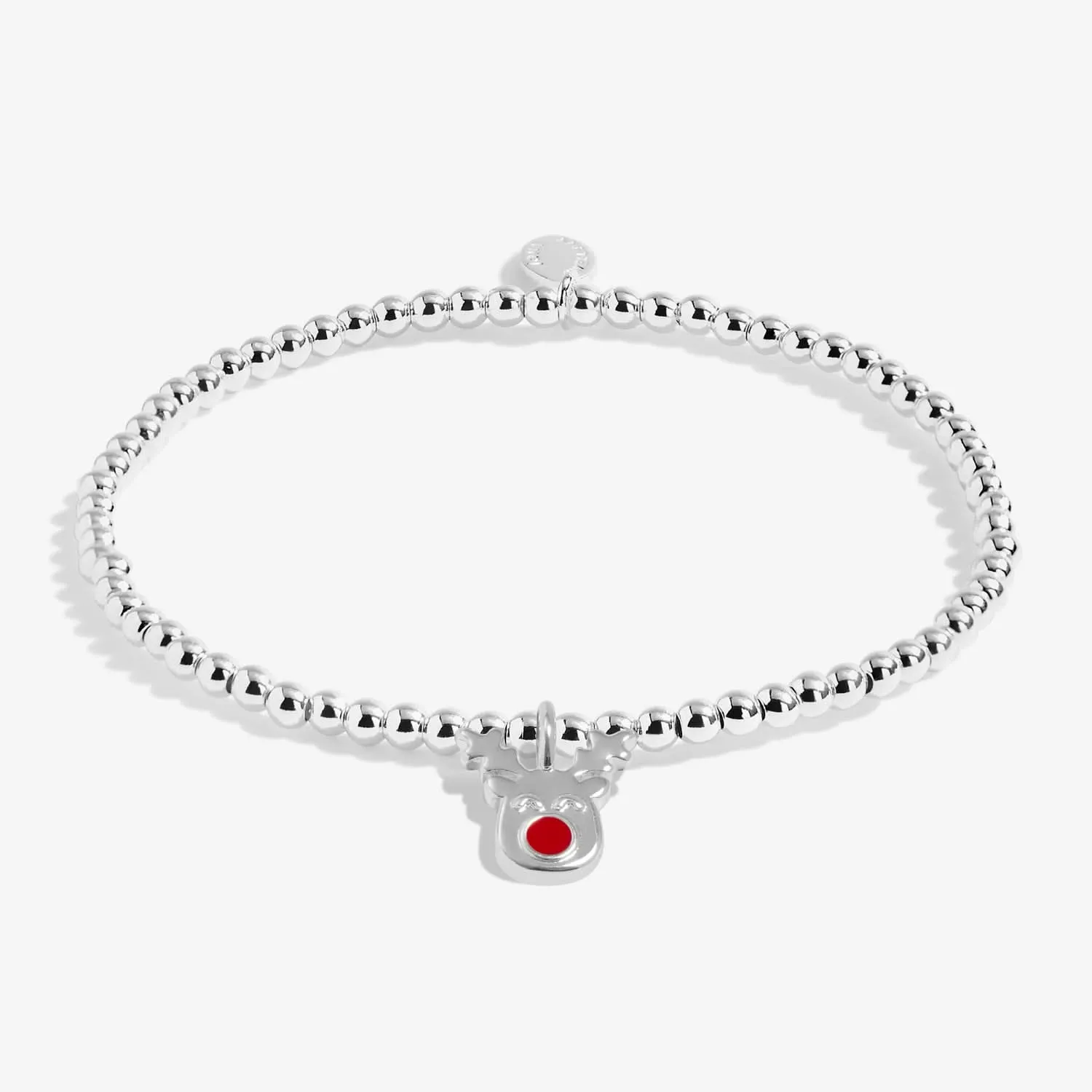 Bracelet en argent plaqué Rudolph le Renne - Cracker de Noël pour Enfants C748 Joma Jewellery