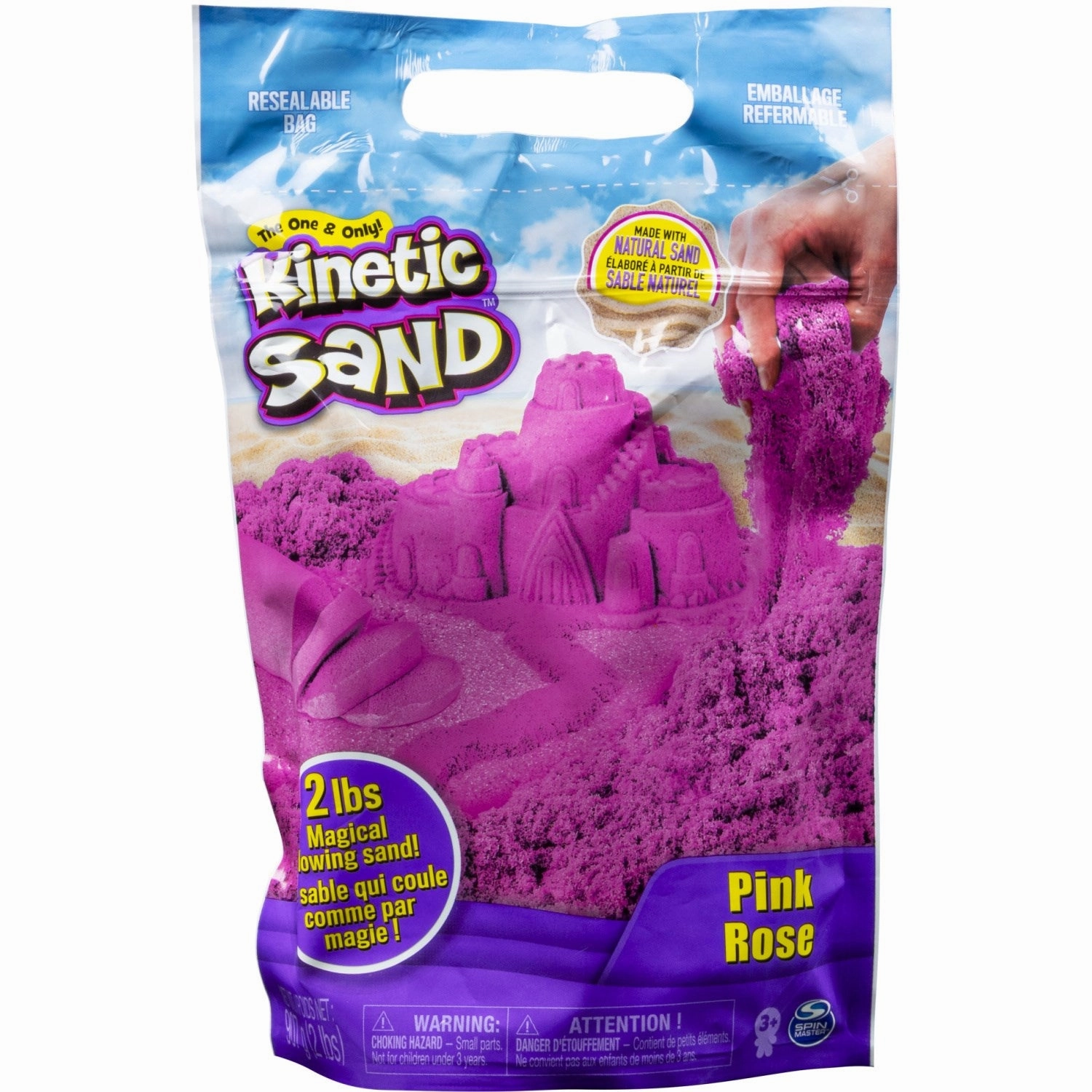 Kinetic Sand Pink Colour Bag 900g