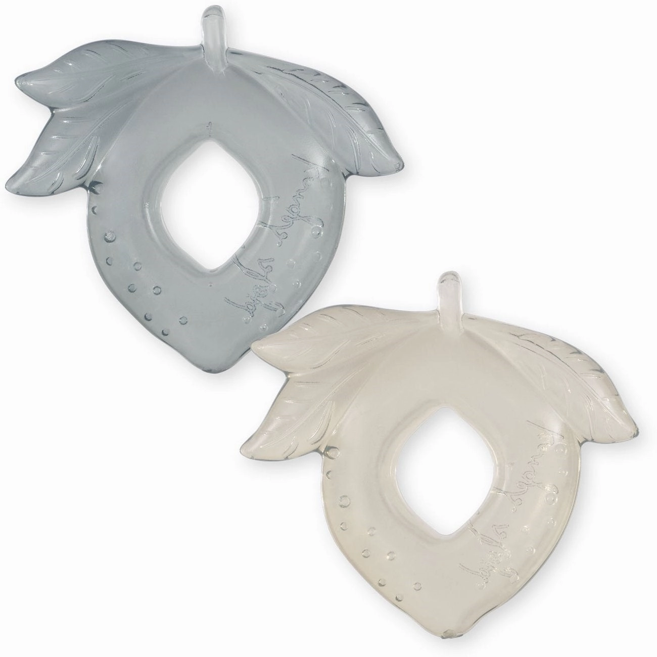 Konges Sljd 2-Pack Lemon Cooling Teethers Blue Mix