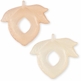 Konges Sljd 2-Pack Lemon Cooling Teethers Blush Mix