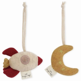 Konges Sljd Activity 2-pack Moon/Rocket Multi