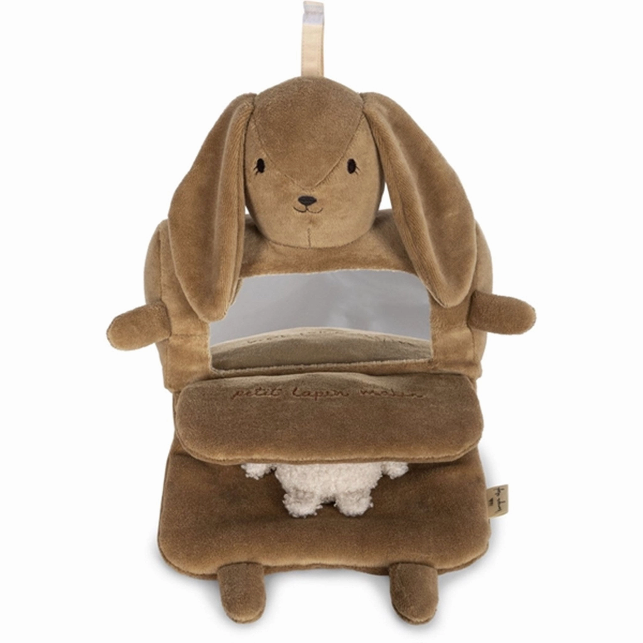 Konges Sljd Activity Mirror Bunny Off White