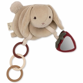 Konges Sljd Beige Activity Spiral Bunny