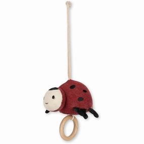 Konges Sljd Blue Aktivitets og Musiklegetj Ladybug