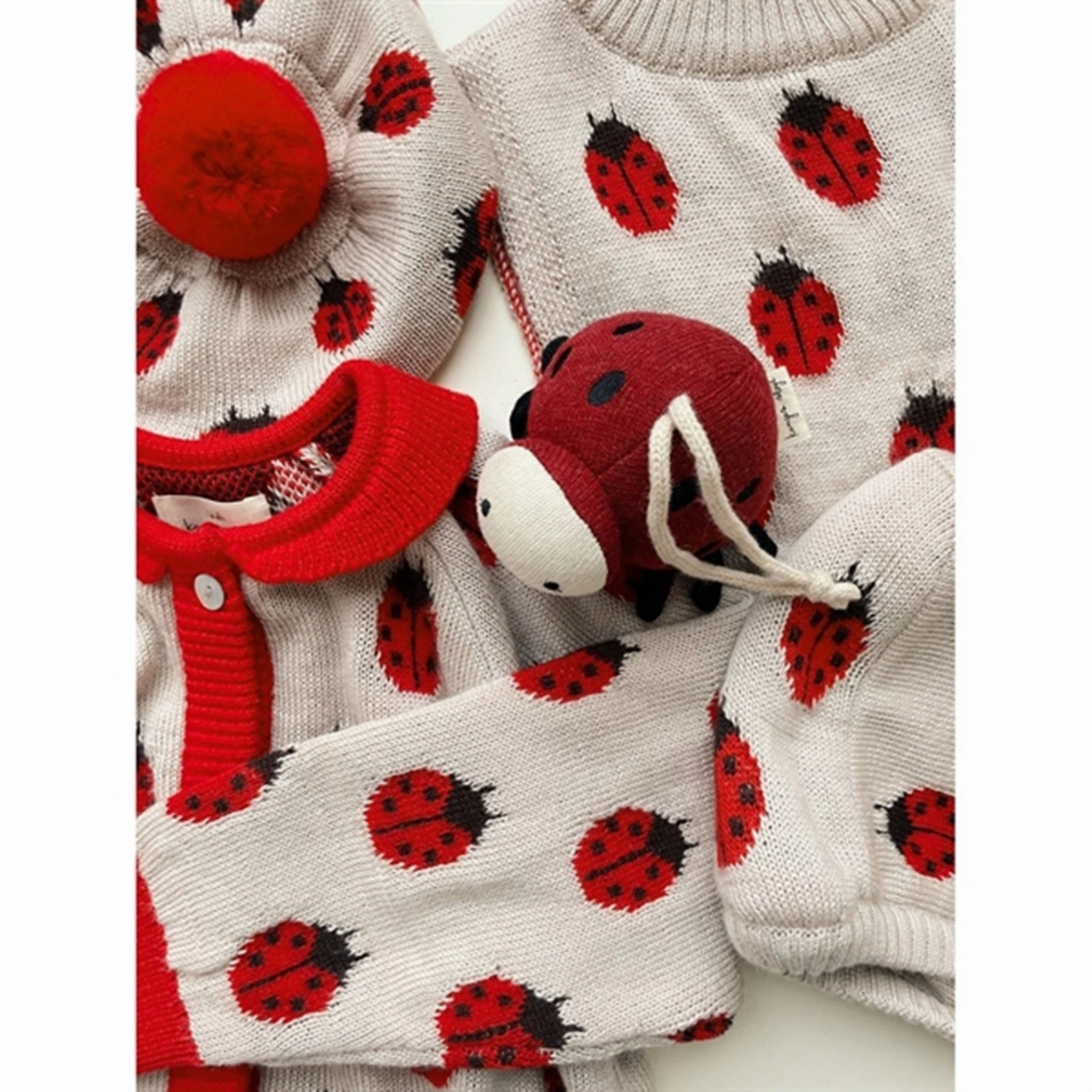 Konges Sljd Blue Aktivitets og Musiklegetj Ladybug