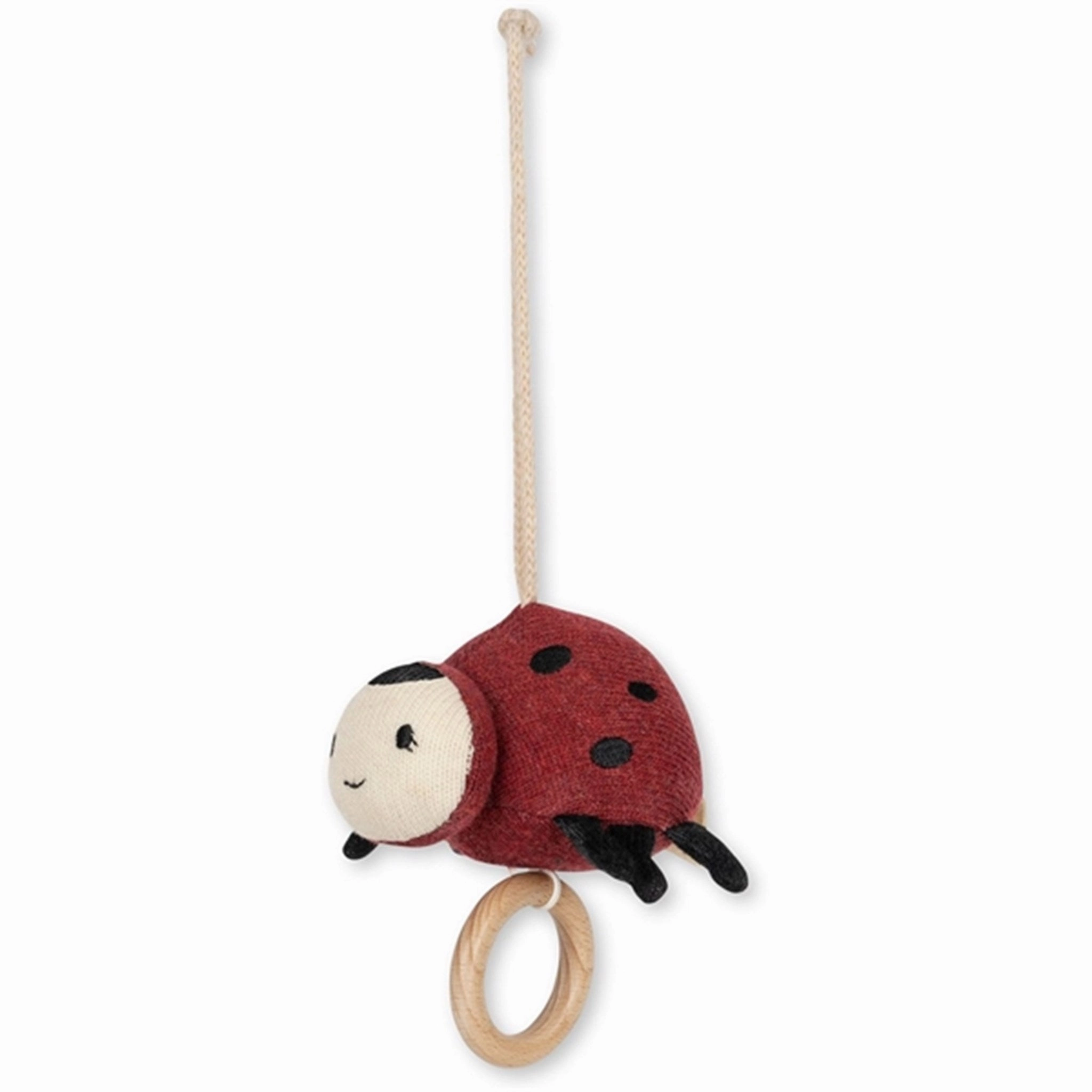 Konges Sljd Blue Aktivitets og Musiklegetj Ladybug