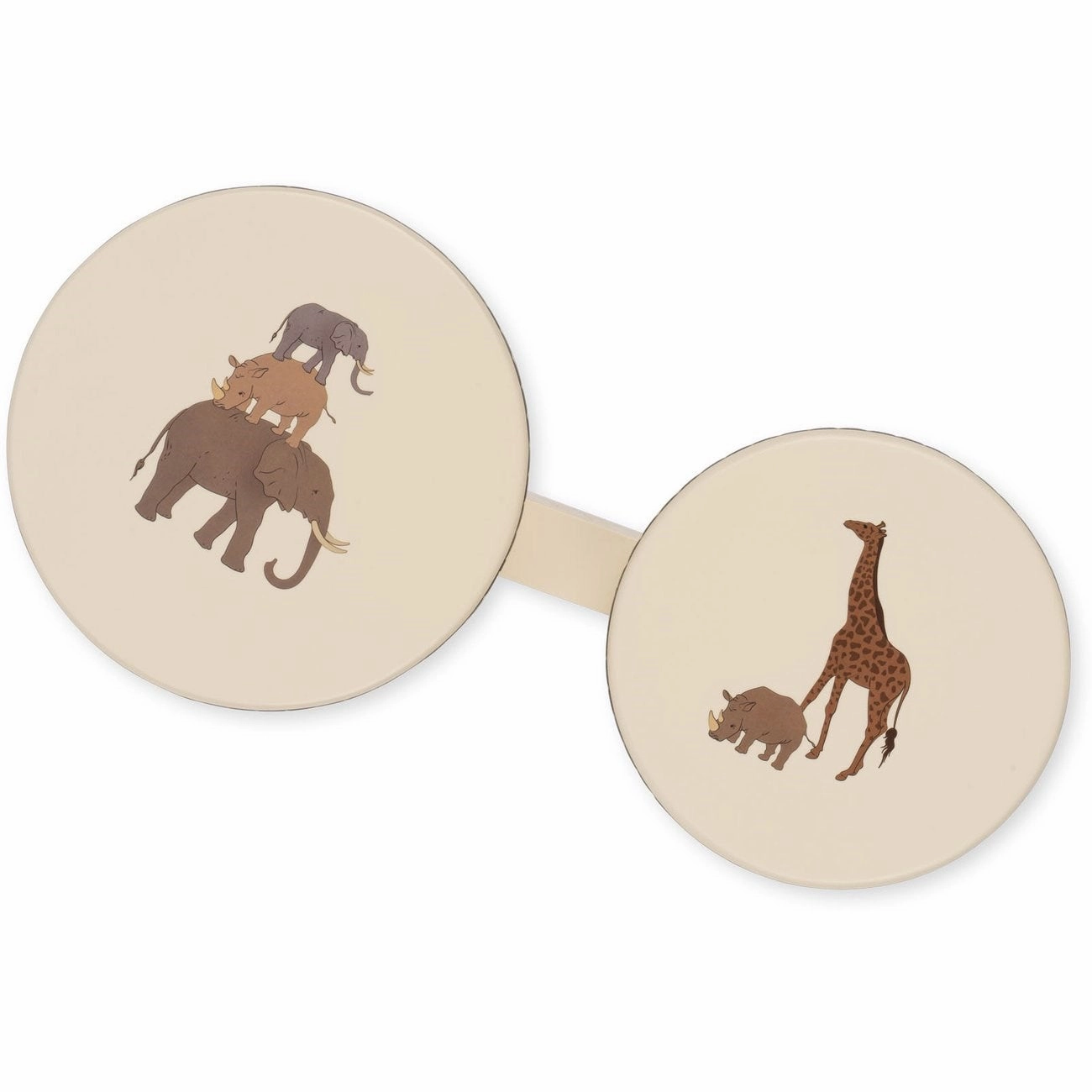 Konges Sljd Bongo Drums Wood Safari