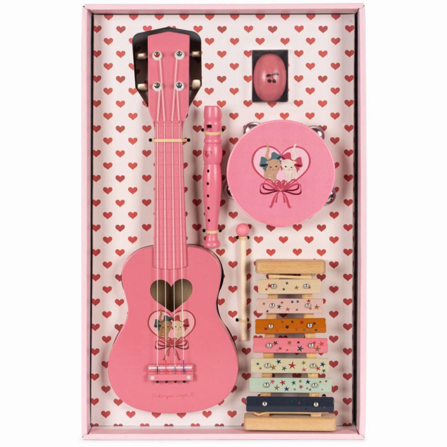 Konges Sljd Bow Kitty Pink All I Wish For - Music Fsc
