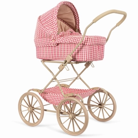 Konges Sljd Bubblegum Check Cheeky Doll Pram
