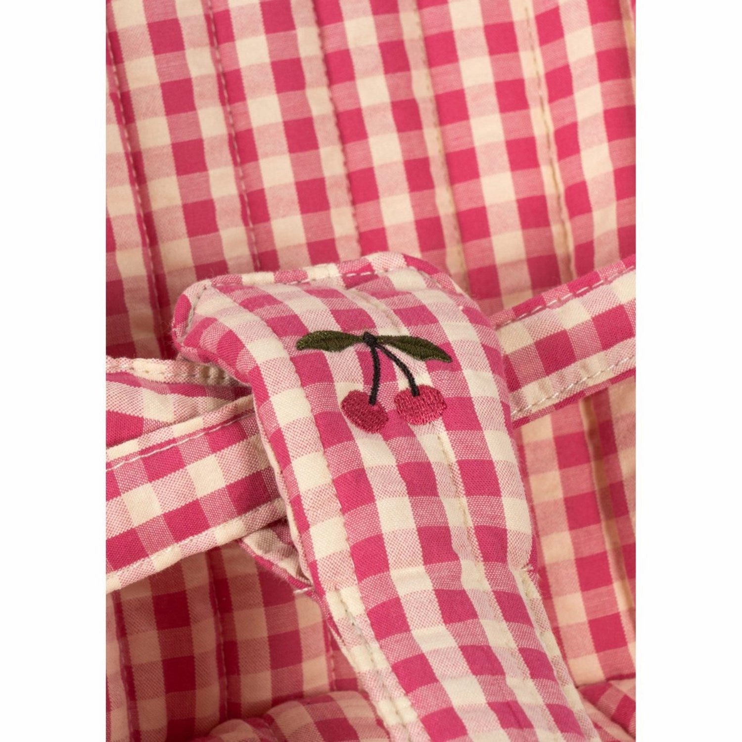 Konges Sljd Bubblegum Check Cheeky Doll Stroller