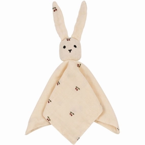 Konges Sljd Cherry Sleepy Rabbit Cuddle Cloth