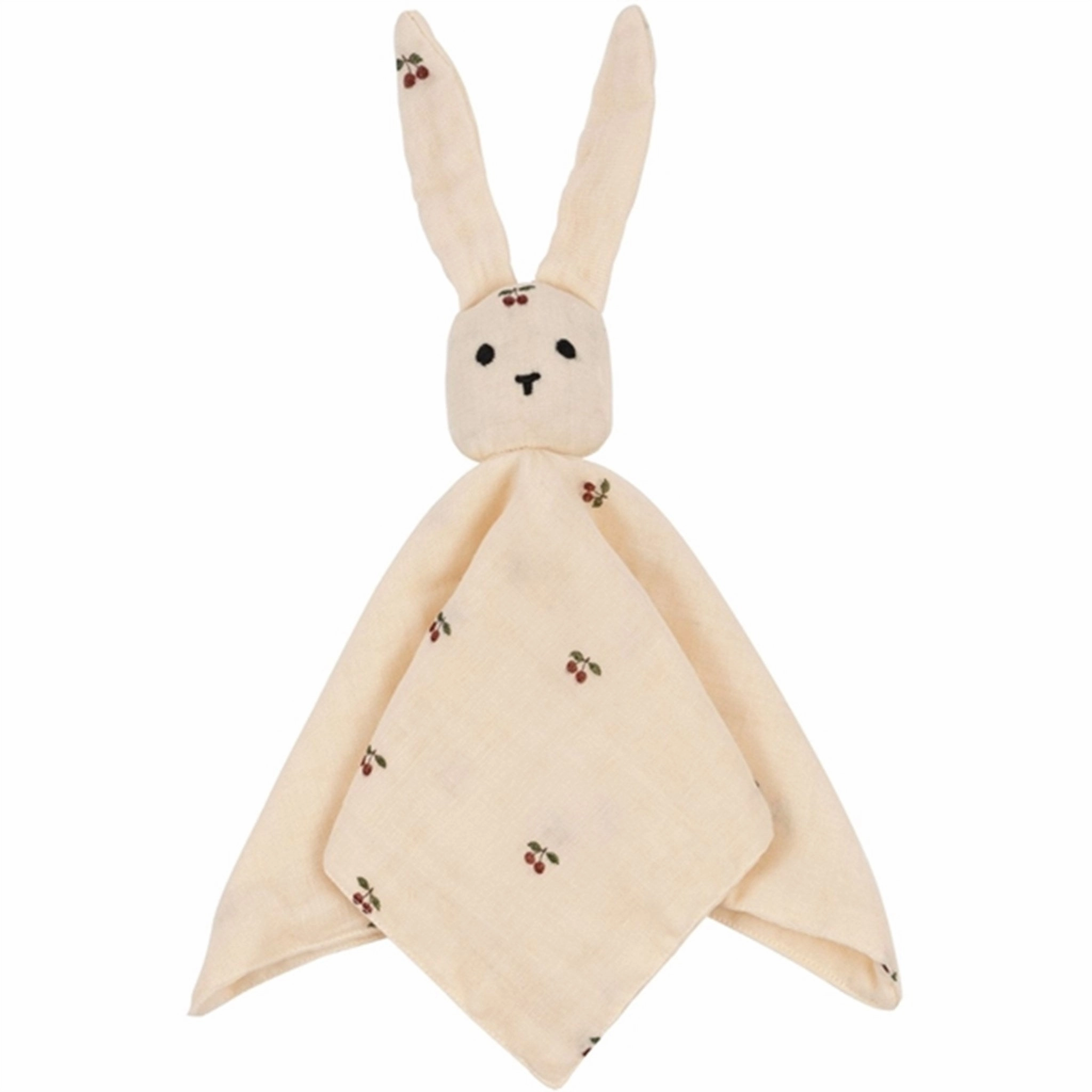 Konges Sljd Cherry Sleepy Rabbit Cuddle Cloth