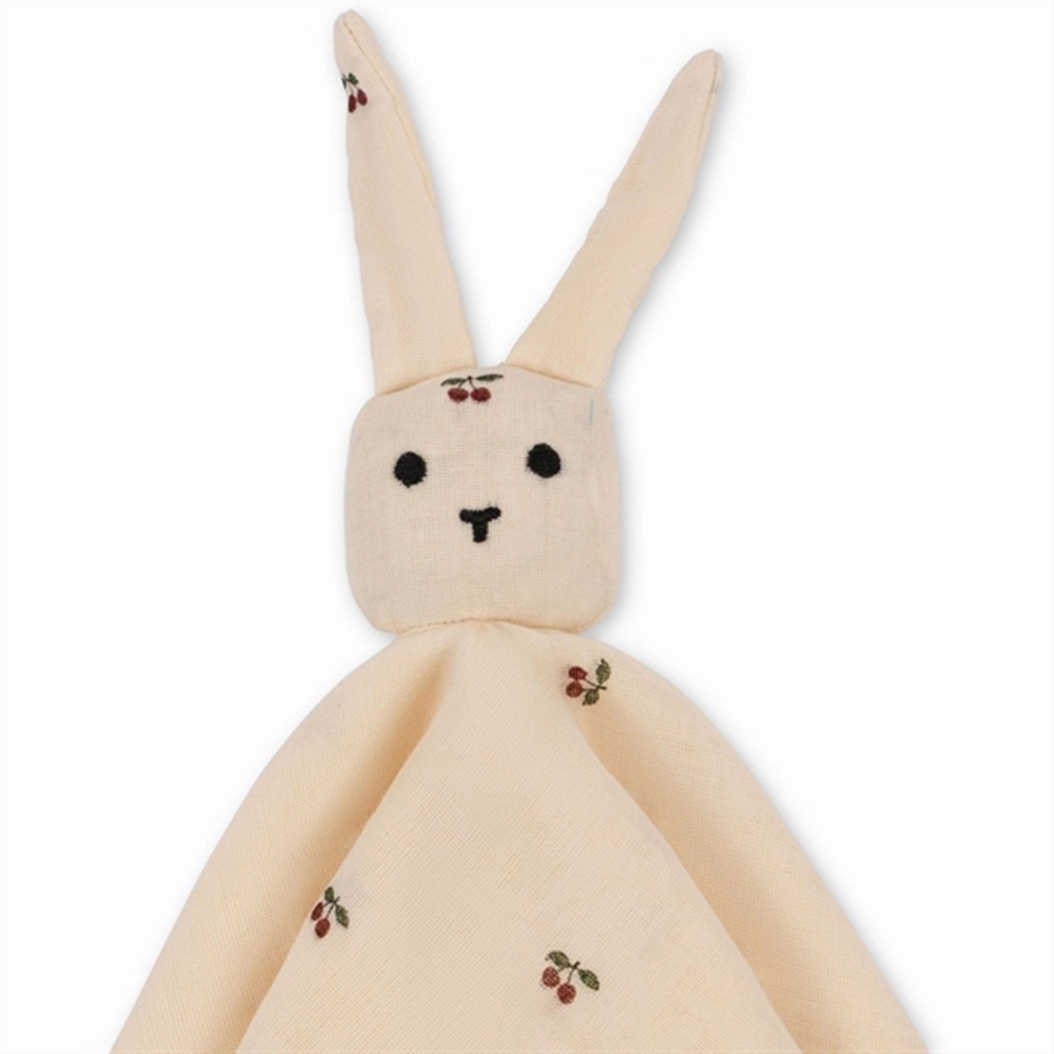 Konges Sljd Cherry Sleepy Rabbit Cuddle Cloth