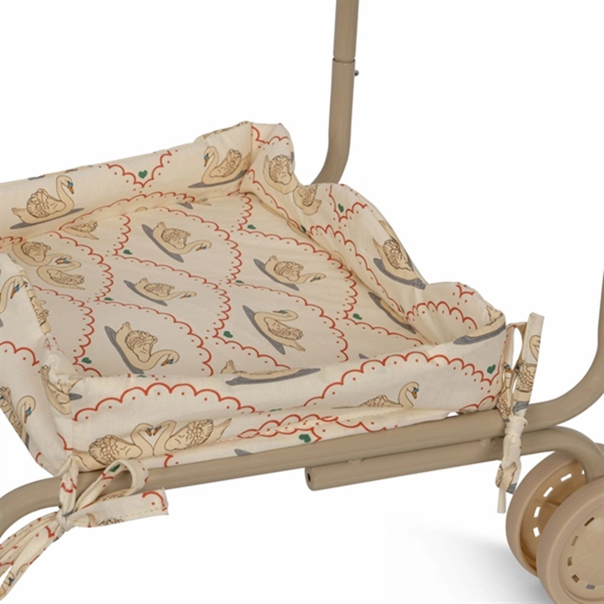 Konges Sljd Child Shopping Cart Swan