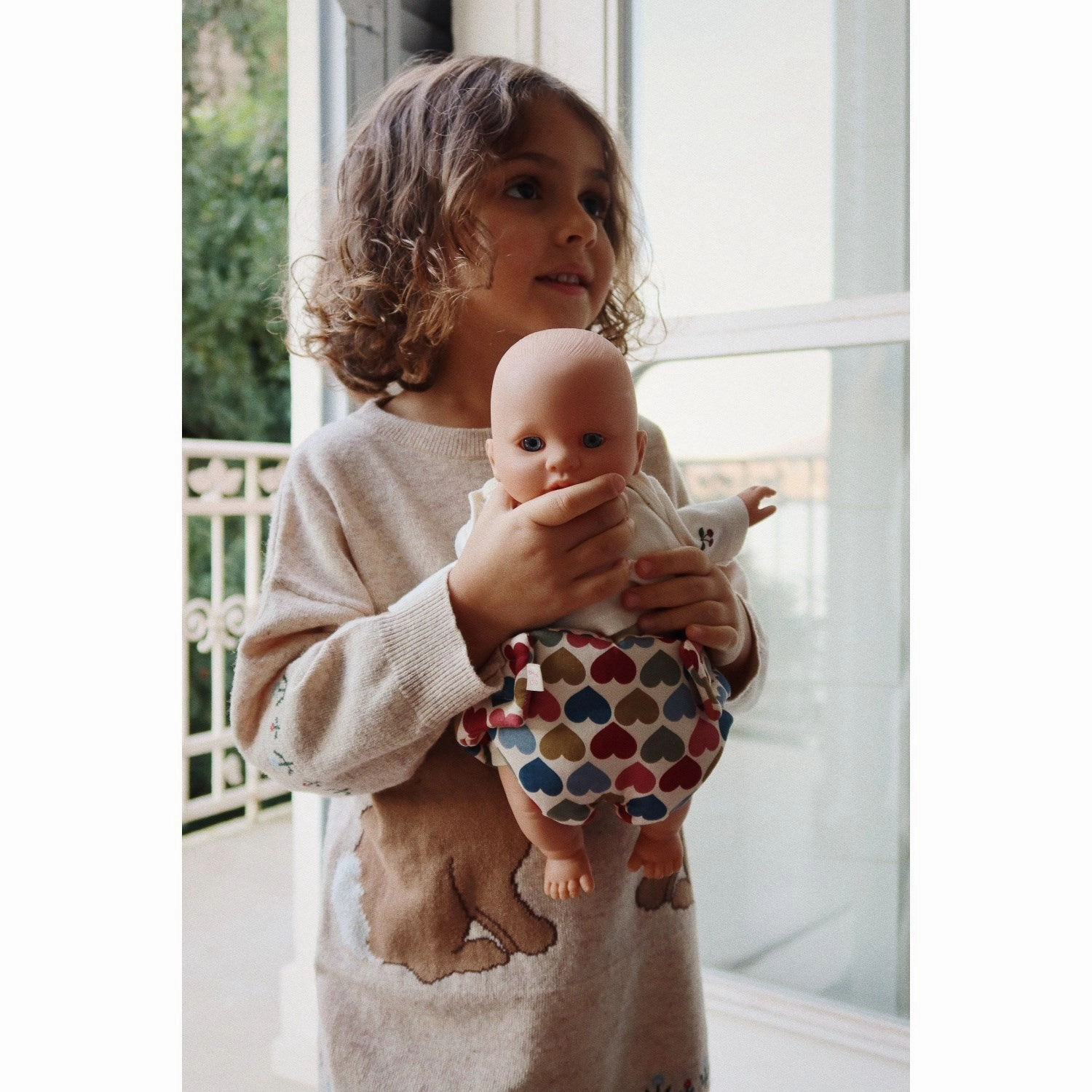 Konges Sljd Coeur Bisous Doll Carrier