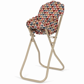 Konges Sljd Coeur Bisous Doll High Chair