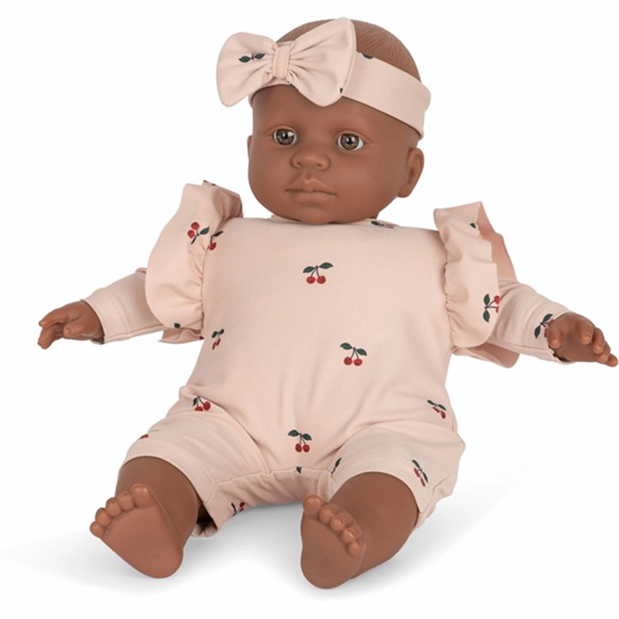 Konges Sljd Doll Beach Set Cherry Blush