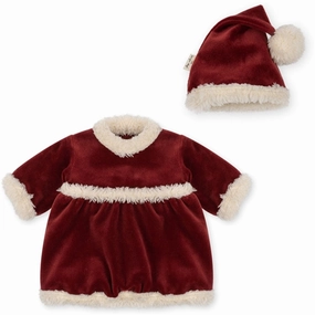 Konges Sljd Doll Christmass Dress Jolly Red