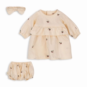 Konges Sljd Doll Clothes Set Cherry