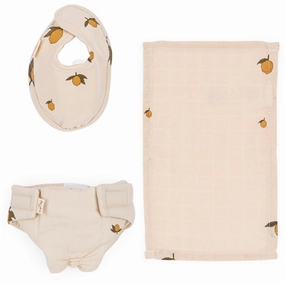 Konges Sljd Doll Nursery Set Lemon