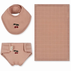 Konges Sljd Doll Nursery set Mahogany Rose
