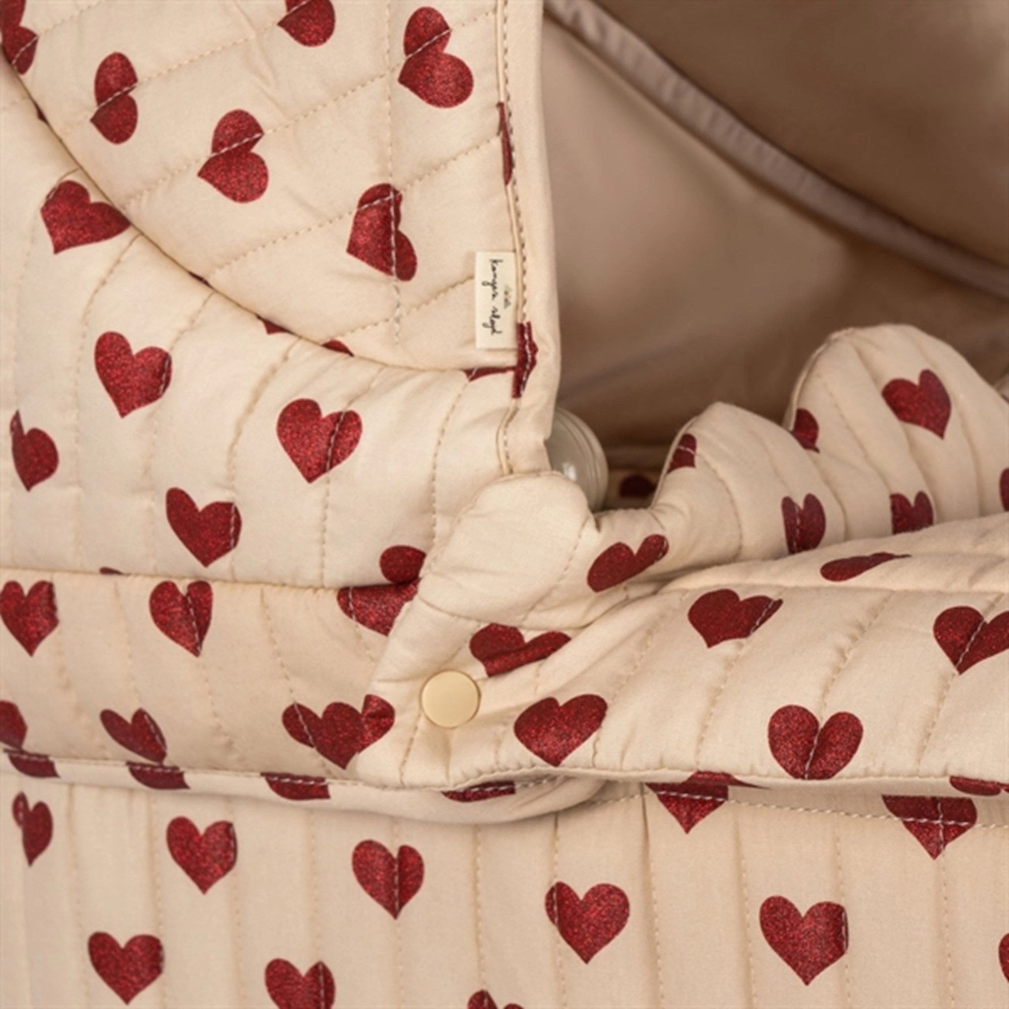 Konges Sljd Doll Pram Amour Rouge