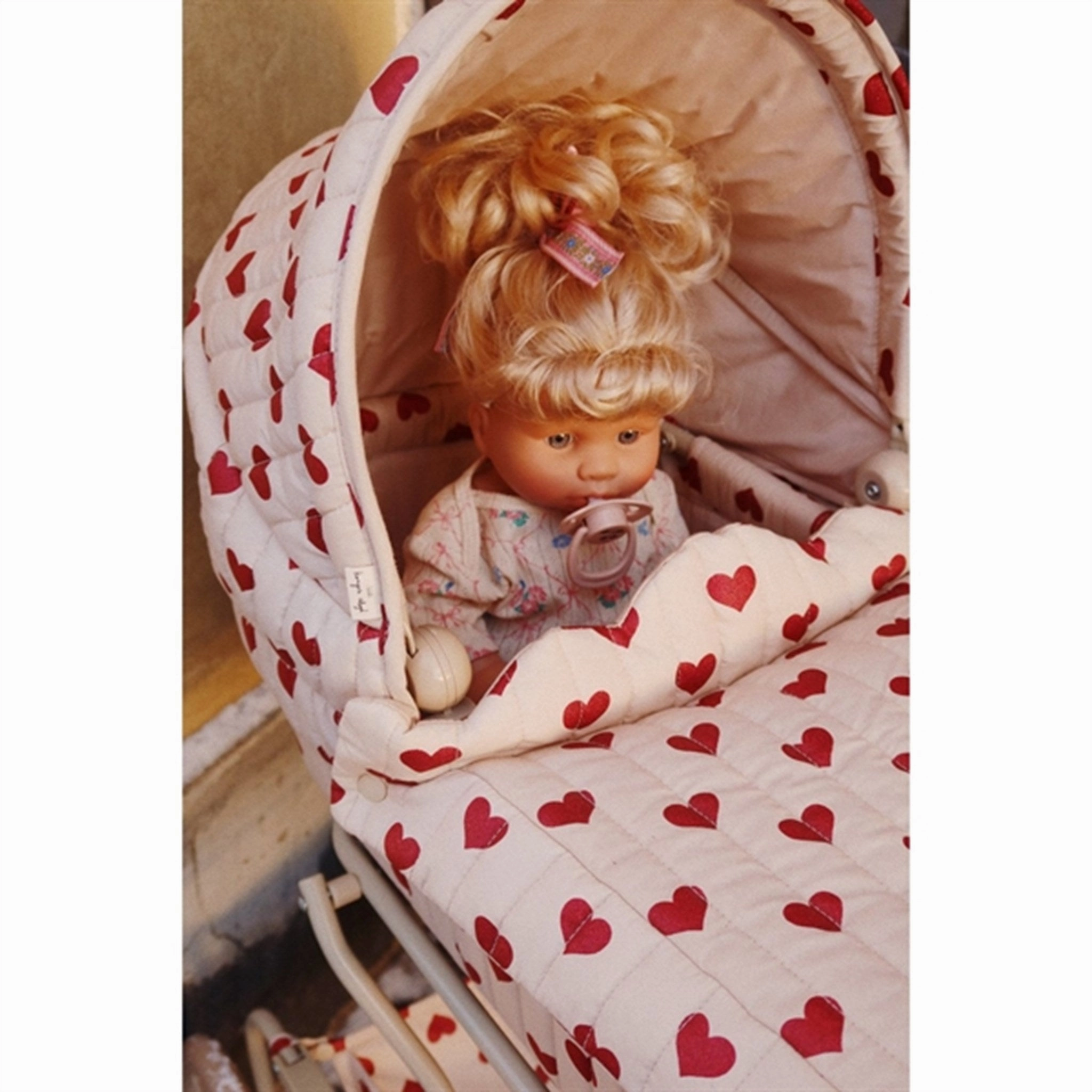 Konges Sljd Doll Pram Amour Rouge