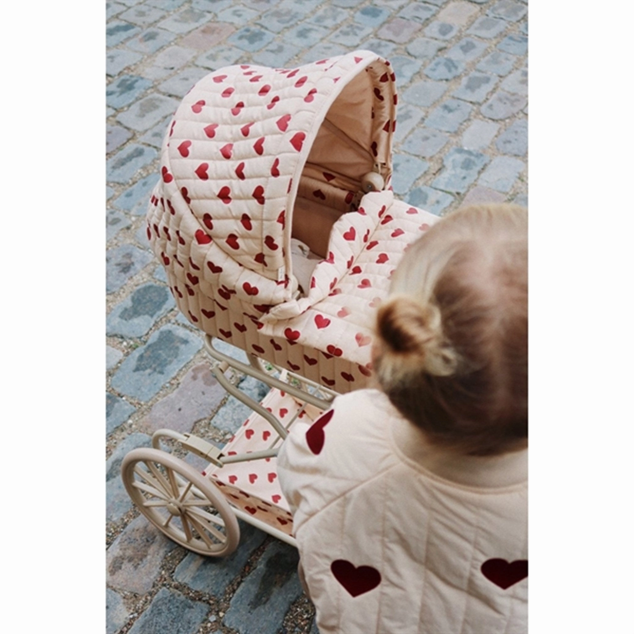Konges Sljd Doll Pram Amour Rouge