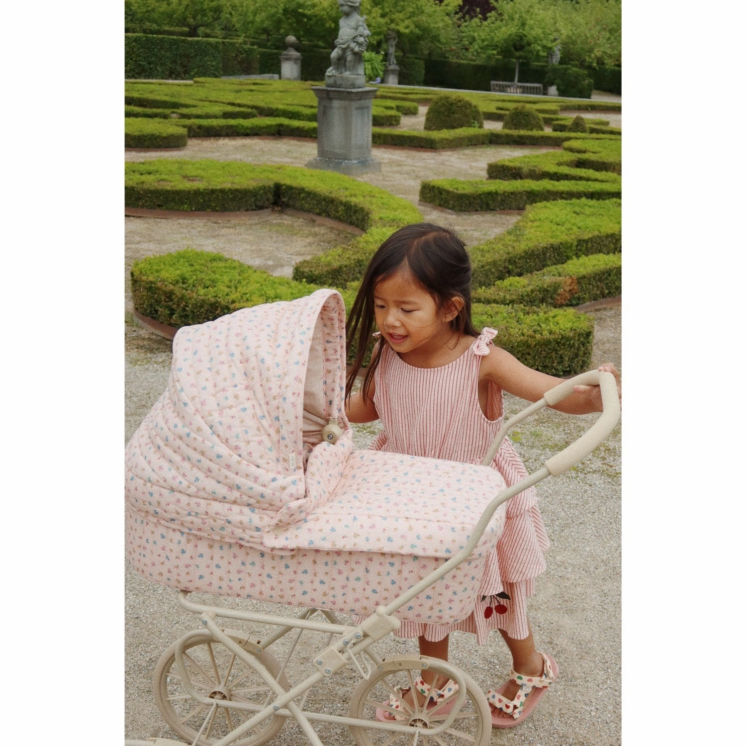Konges Sljd Doll Pram Bloomie Blush