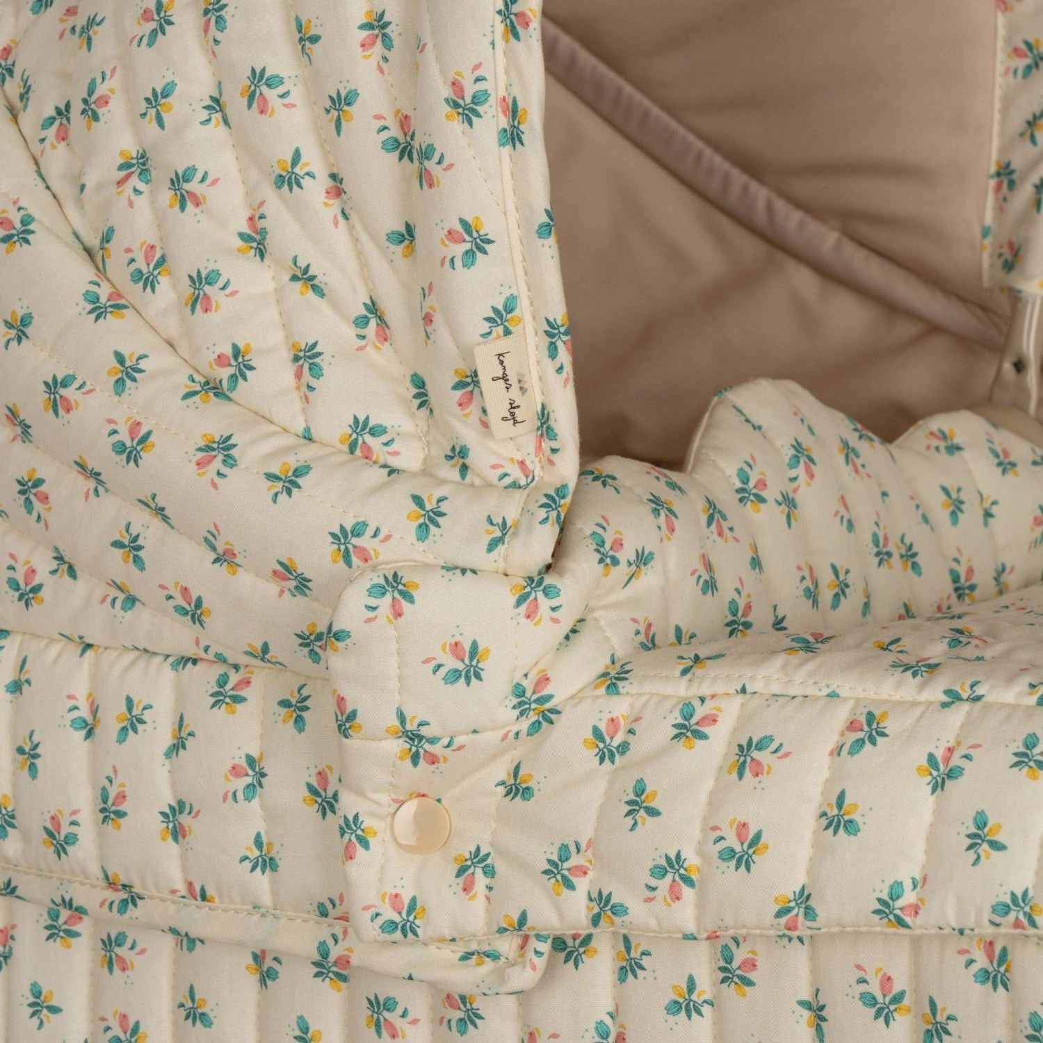 Konges Sljd Doll Pram Fleur Color