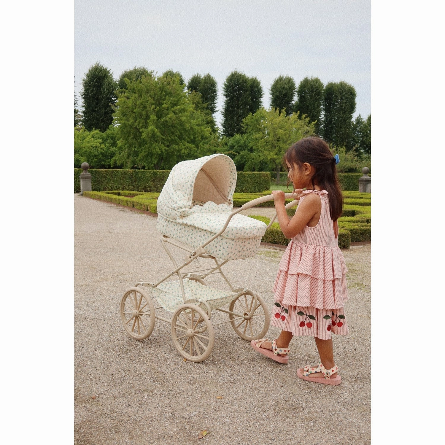 Konges Sljd Doll Pram Fleur Color