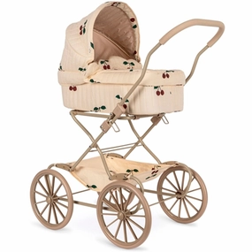 Konges Sljd Doll Pram Glitter Ma Grande Cerise Glitter