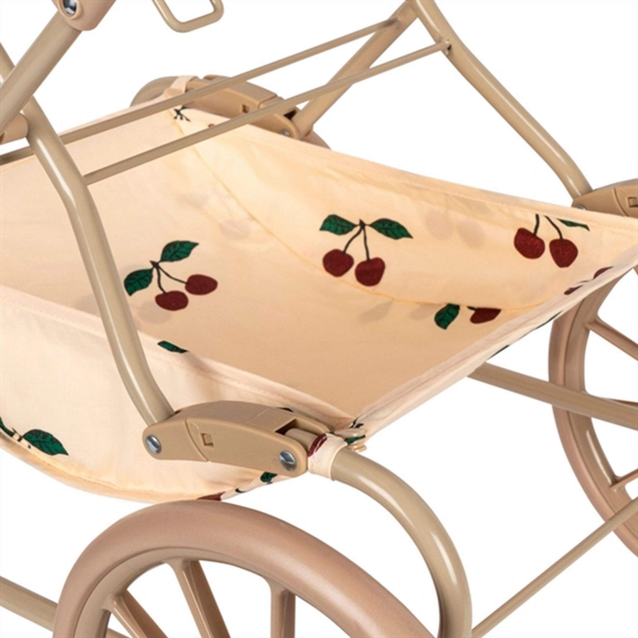 Konges Sljd Doll Pram Glitter Ma Grande Cerise Glitter