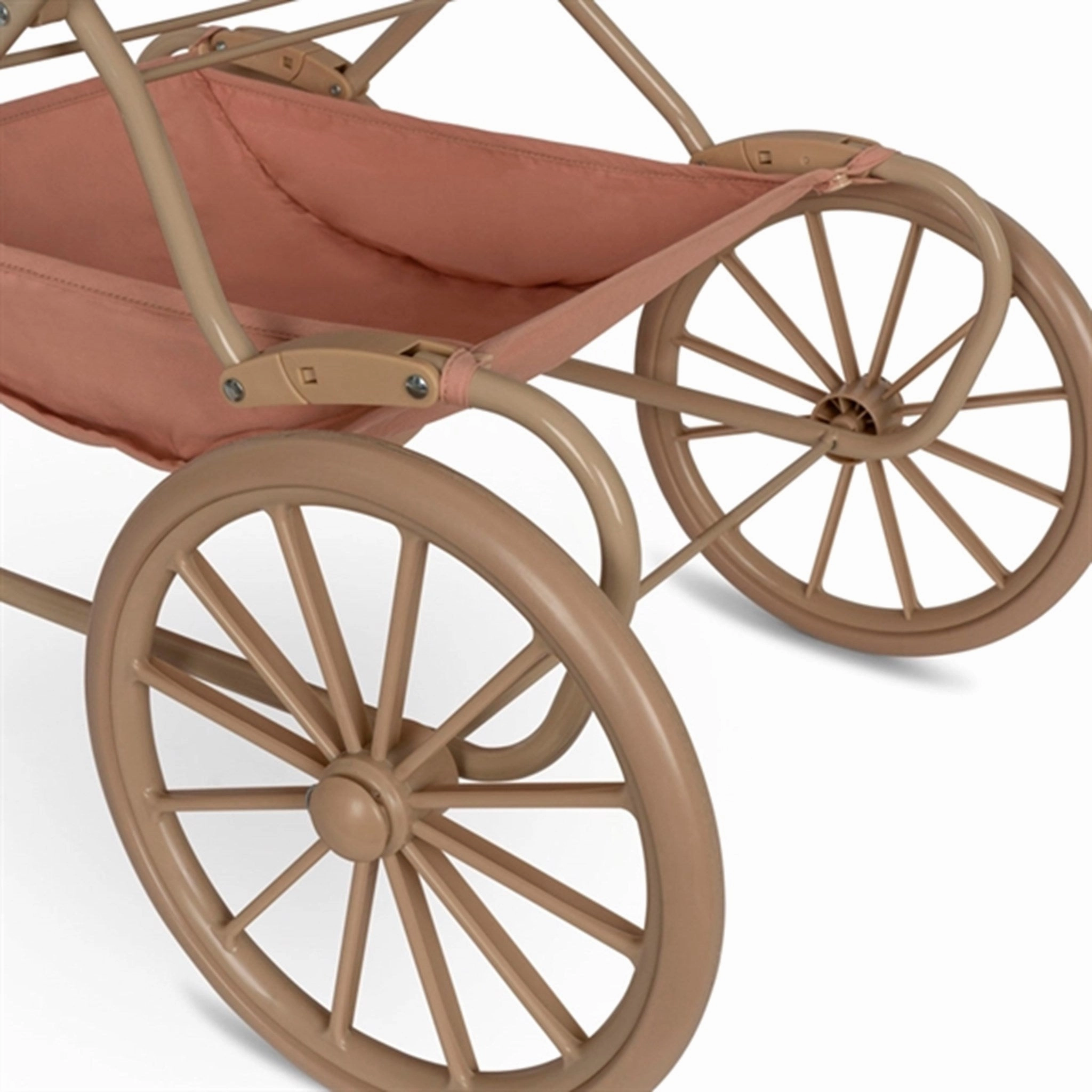 Konges Sljd Doll Pram Mahogany Rose