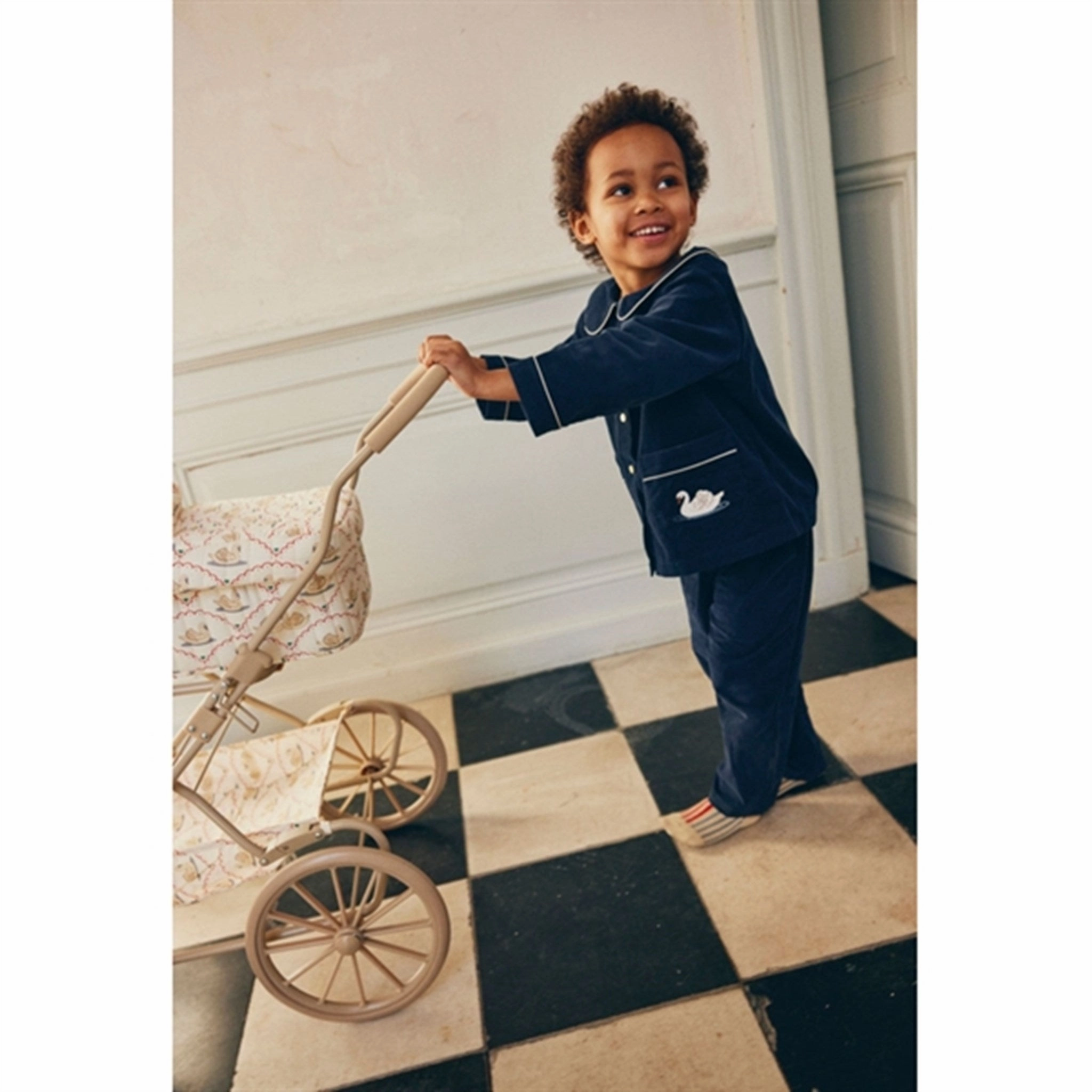 Konges Sljd Doll Pram Swan