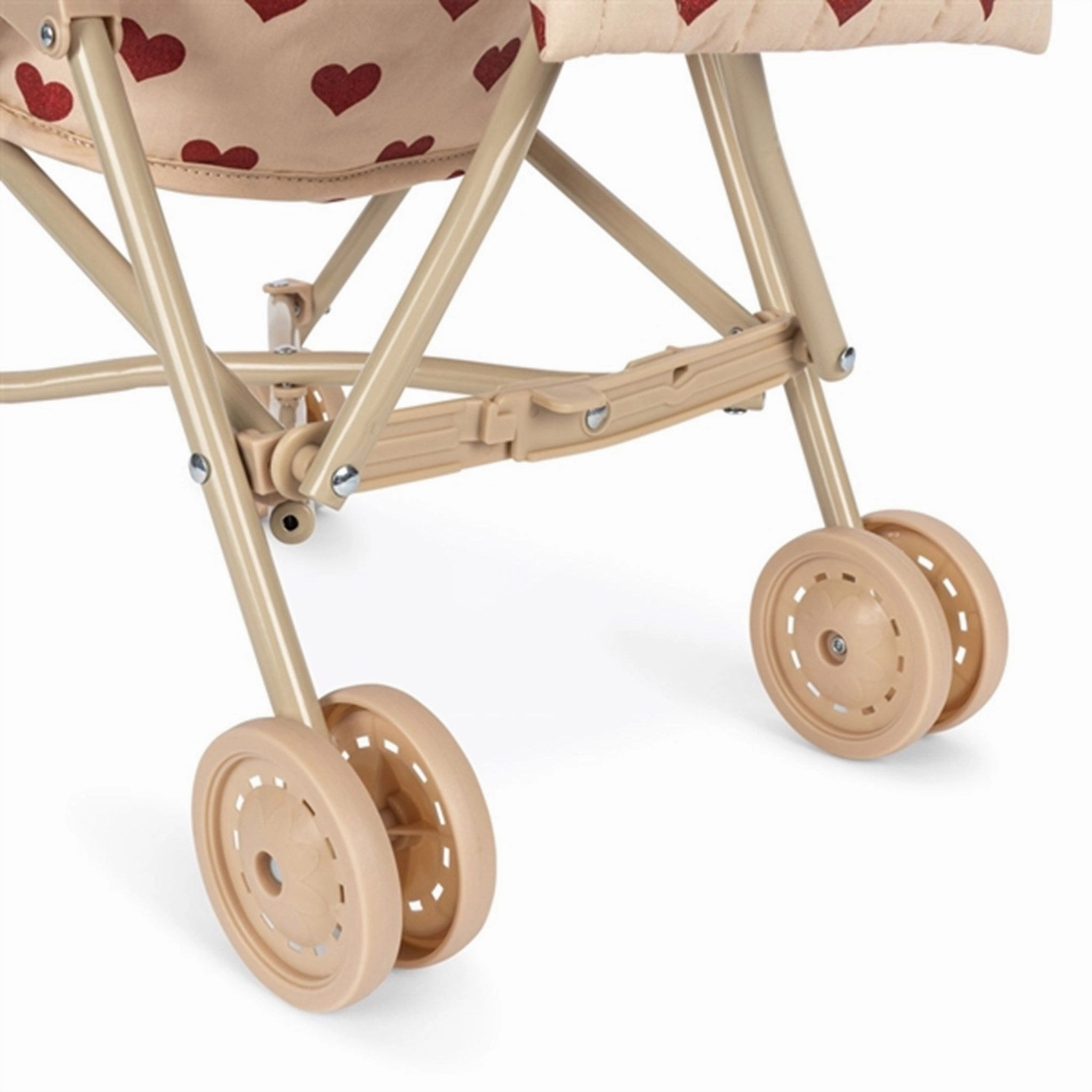 Konges Sljd Doll Stroller Amour Rouge