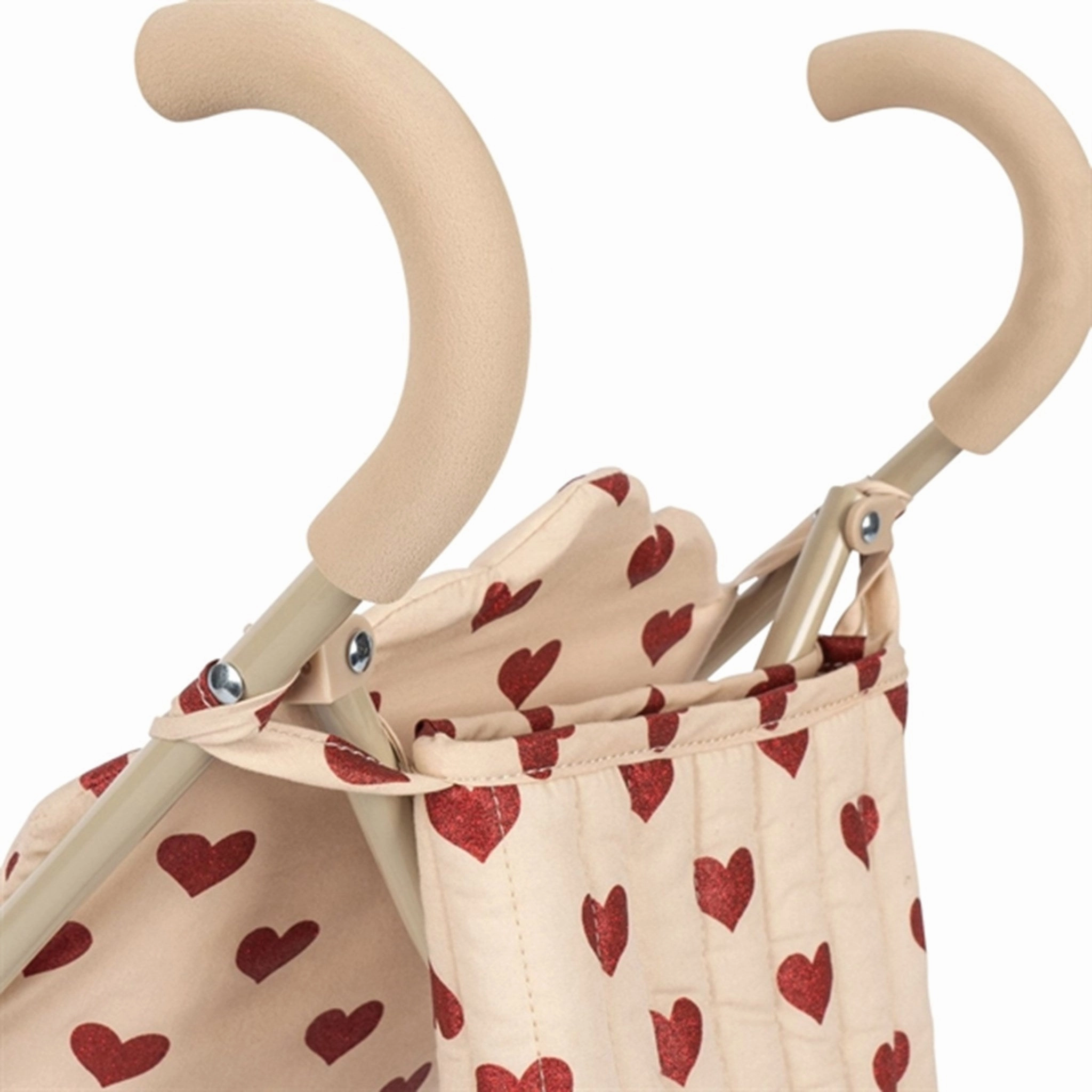Konges Sljd Doll Stroller Amour Rouge