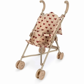 Konges Sljd Doll Stroller Amour Rouge