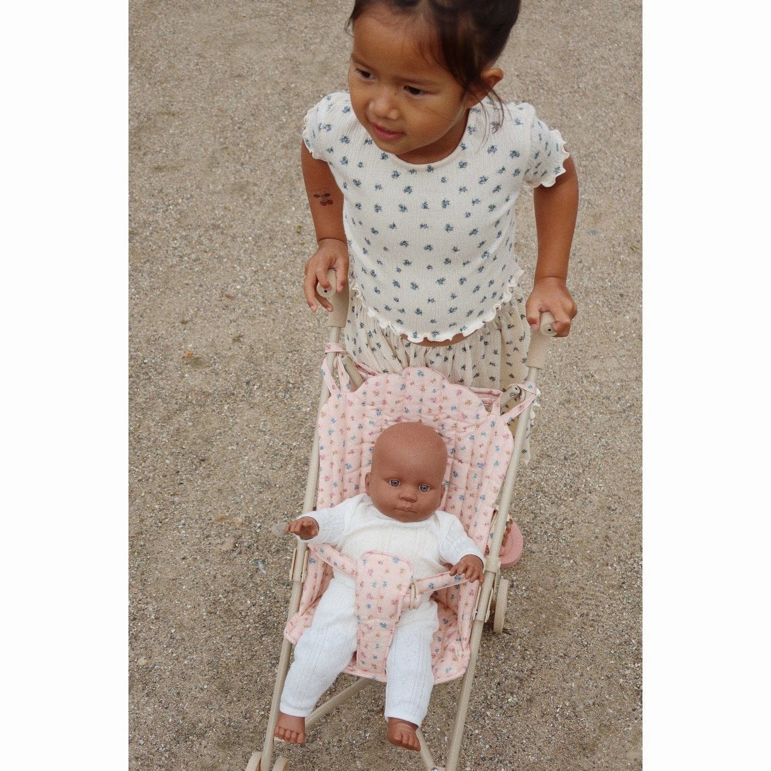 Konges Sljd Doll Stroller Bloomie Blush
