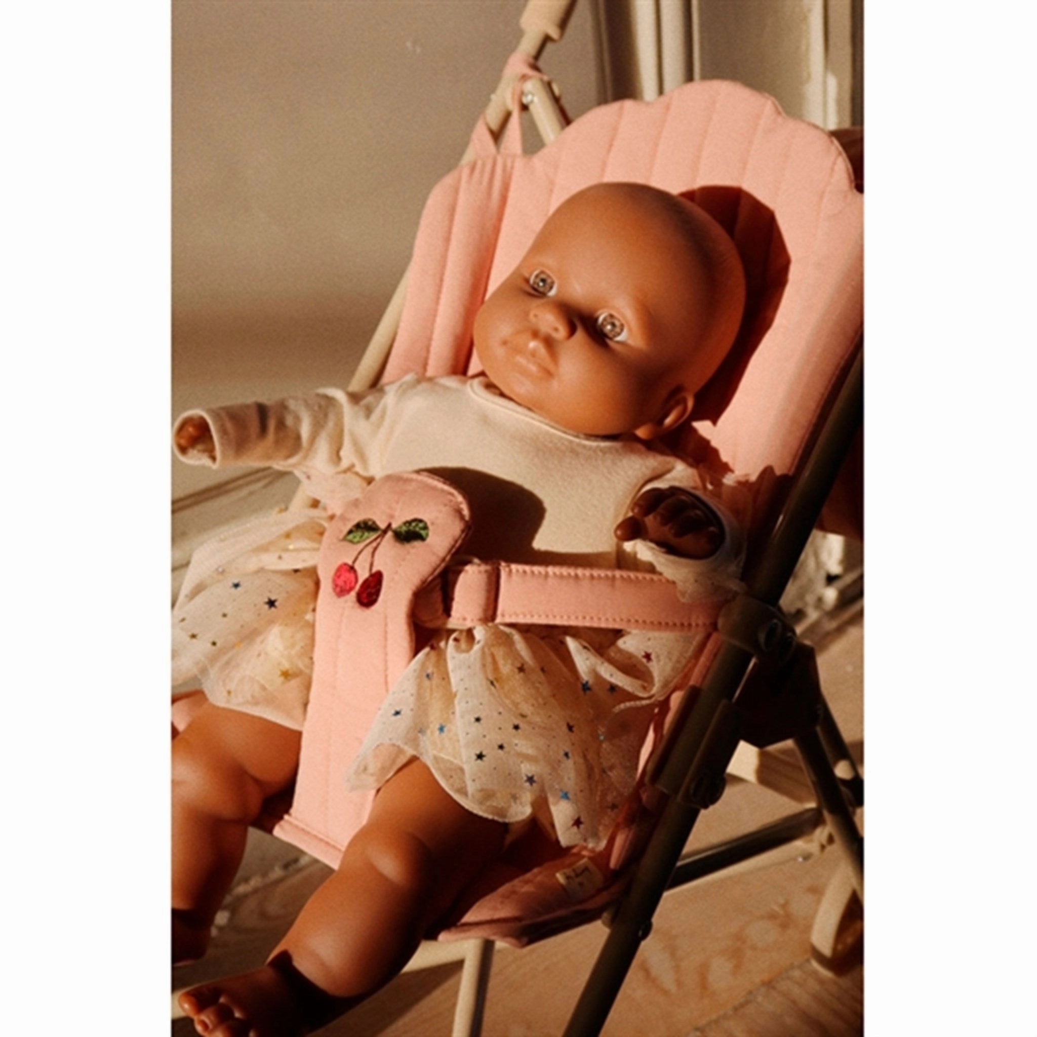 Konges Sljd Doll Stroller Mahogany Rose