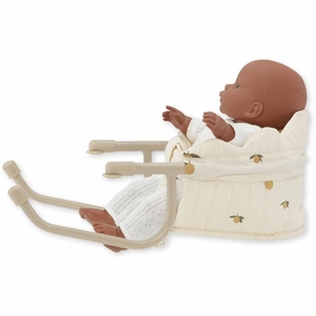 Konges Sljd Doll Table Chair Lemon