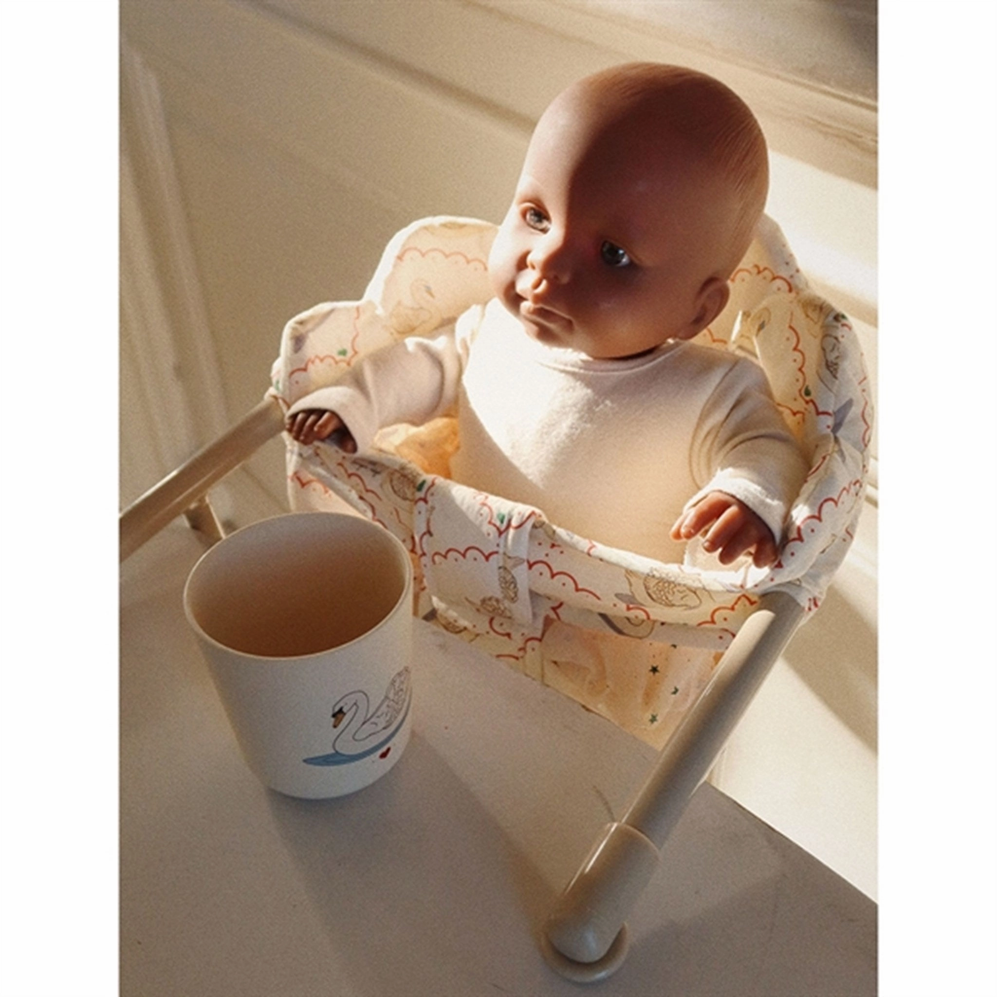 Konges Sljd Doll Table Chair Swan