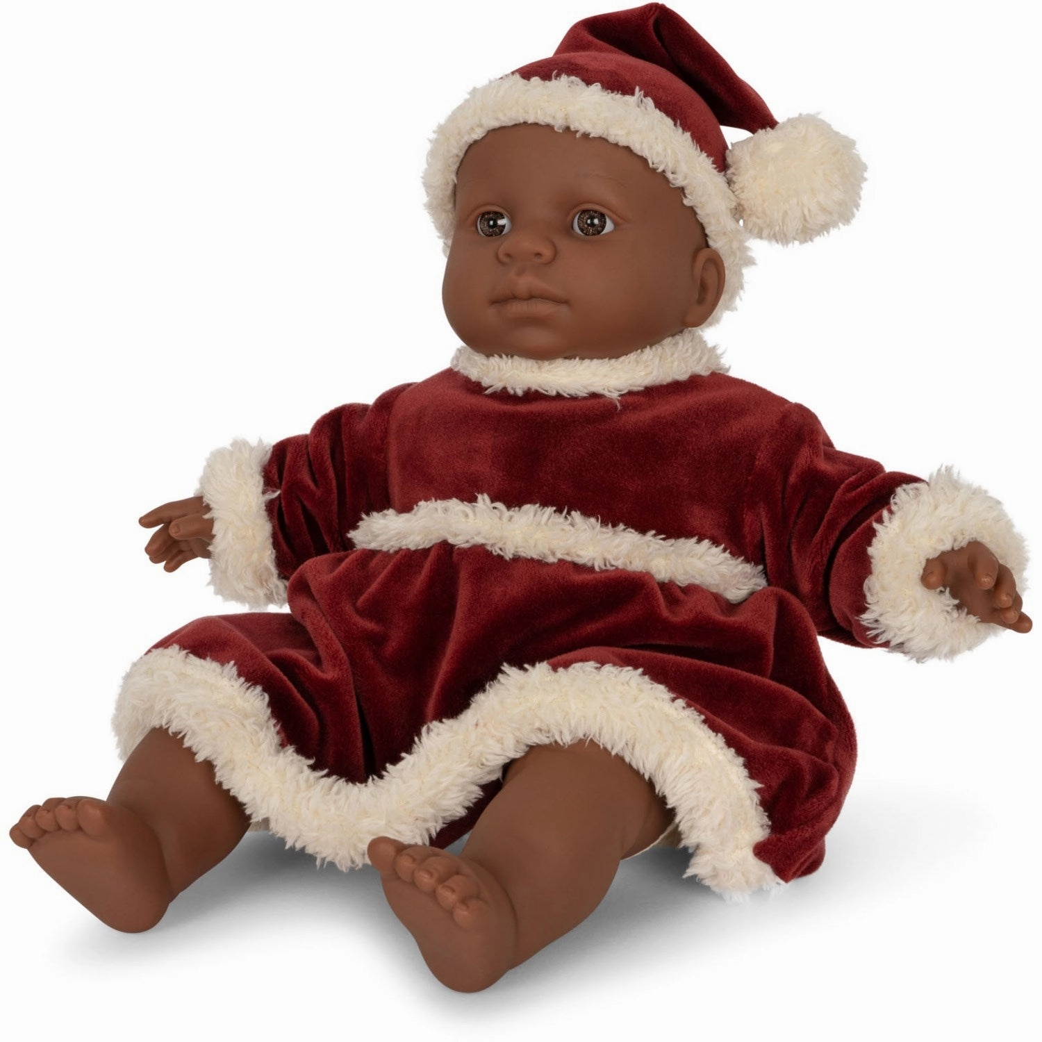 Konges Sljd Jolly Red Doll Christmas Dress Grs