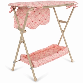 Konges Sljd Lacy Pink Doll Changing Table