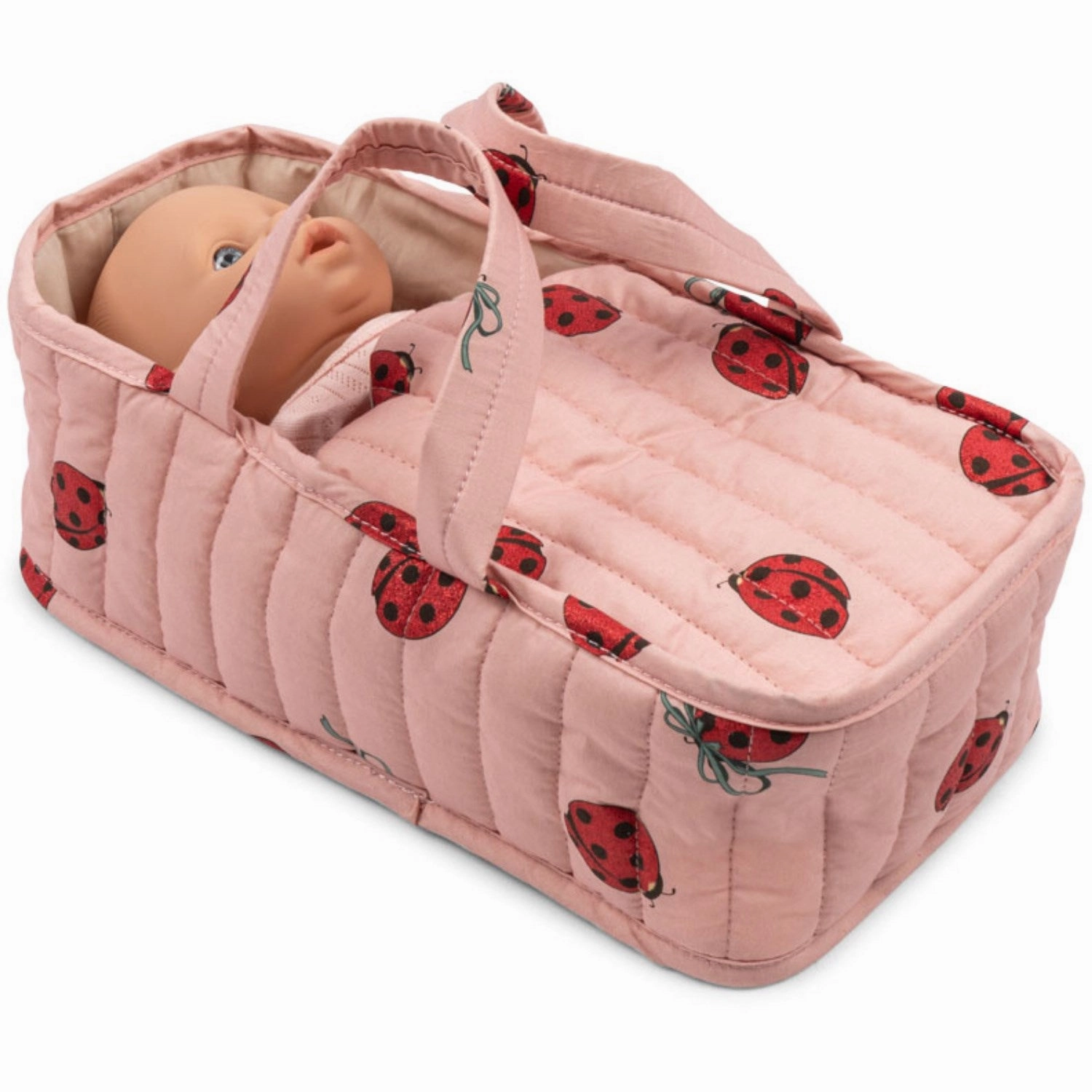 Konges Sljd Ladybug Glitter Bonnie Doll Gift Set