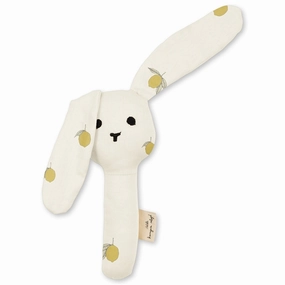 Konges Sljd Lemon Bunny Hand Rattle