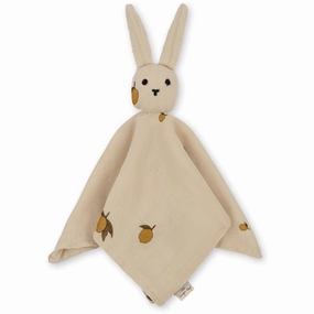 Konges Sljd Lemon Sleepy Rabbit Cuddle Cloth