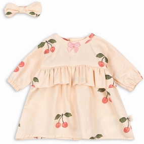 Konges Sljd Ma Grande Cerise Pink Doll Clothes Set Gots