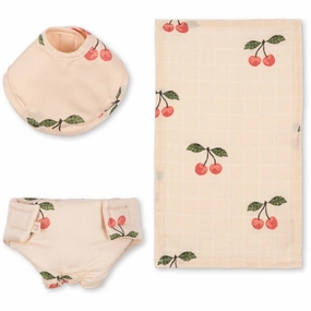 Konges Sljd Ma Grande Cerise Pink Doll Nursery Set
