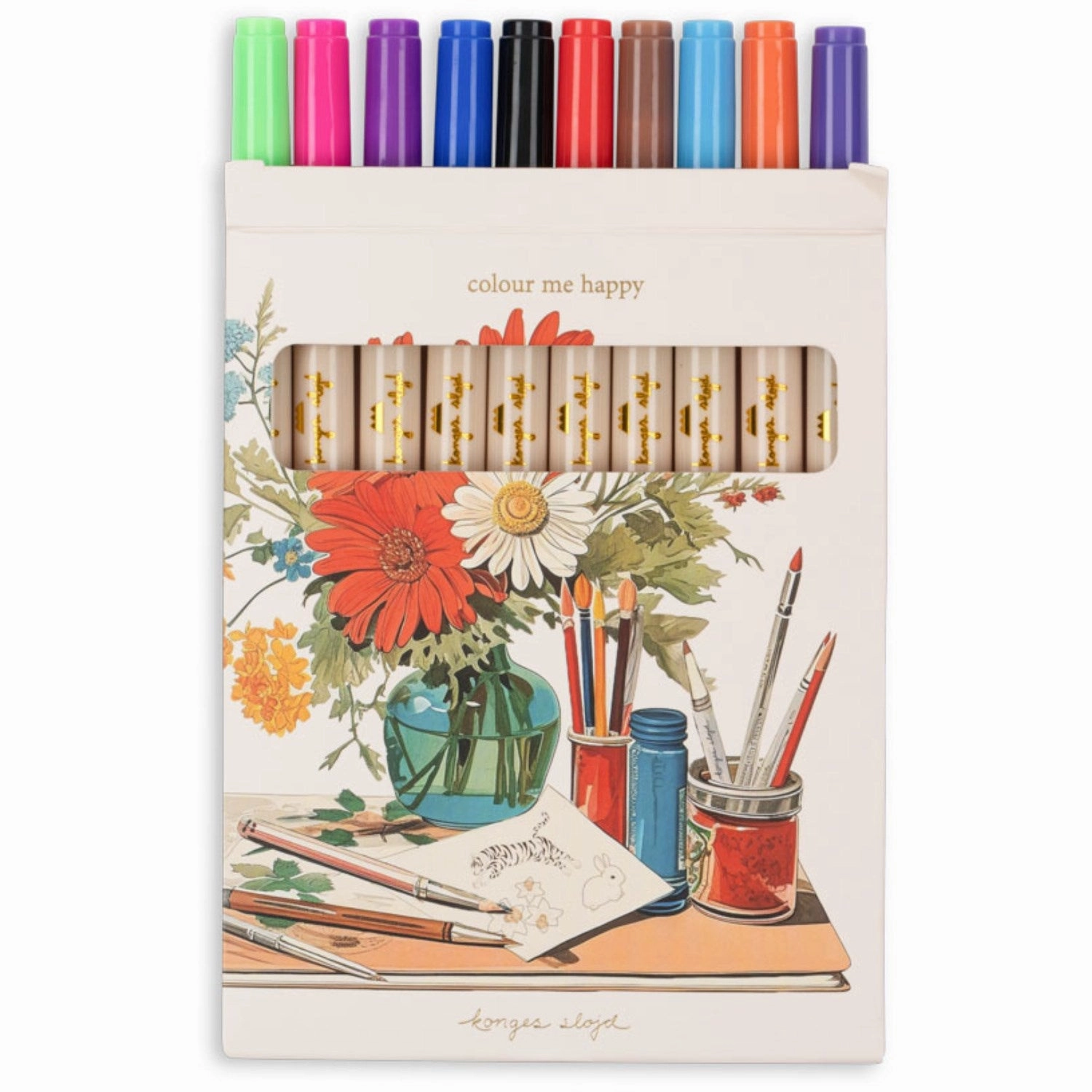 Konges Sljd Magic Pen 10 pcs. Multi